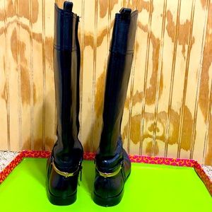 Black Jess Tory Burch Riding Boots